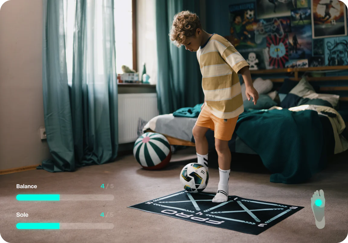 Įgūdžiai ir kojų darbas (8–12 metų)